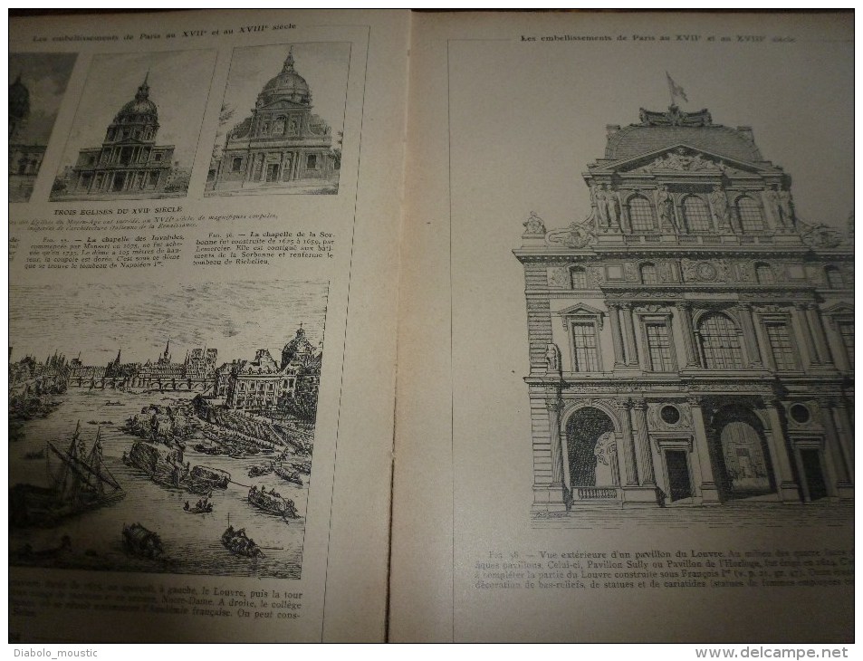 1925 l' Histoire de la CIVILISATION par l'Architecture , l'Habitation et la Vie Publique