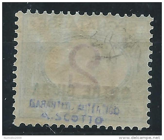 1925 OLTRE GIUBA SEGNATASSE 2 LIRE MNH ** - ED408 - Oltre Giuba