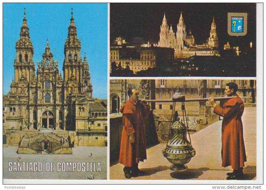 (P40) SANTIAGO DE COMPOSTELA. BOTAFUMEIRO - Santiago De Compostela