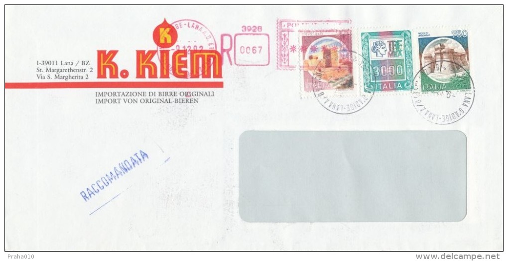 I4299 - Italy (1992) 39011 Lana D´Adige - Lana An Der Etsch (BZ) - 1991-00: Storia Postale