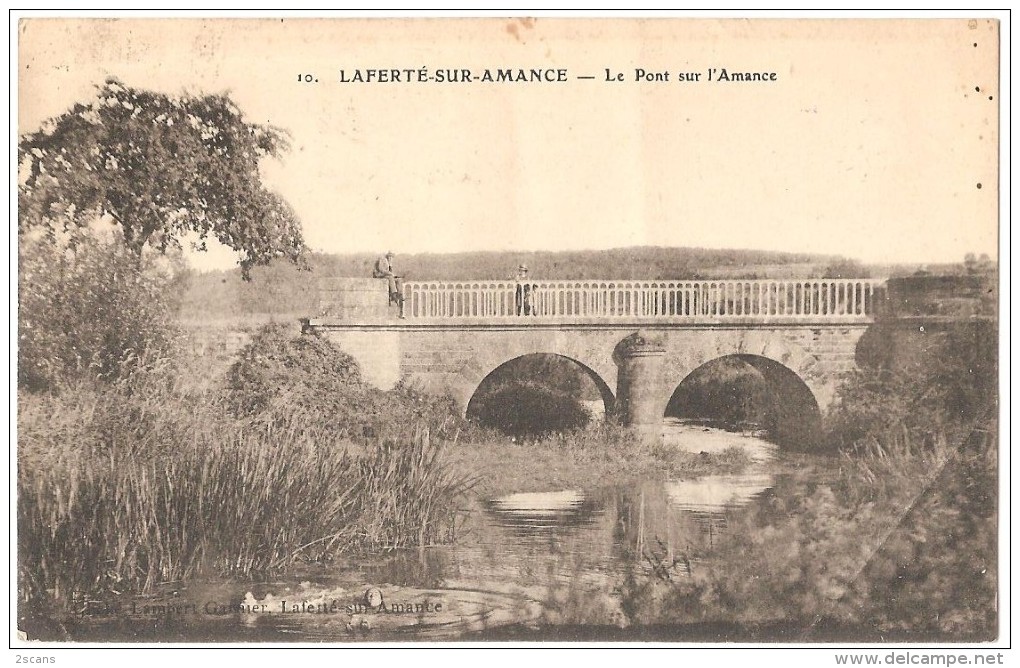 Dépt 52 - LAFERTÉ-SUR-AMANCE - Le Pont Sur L'Amance - Autres & Non Classés