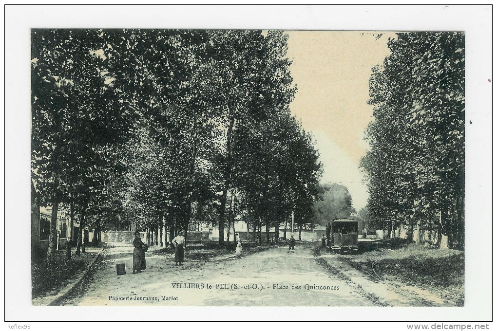 VILLIERS LE BEL - Place Des Quinconces ( TRAMWAY ) - Villiers Le Bel