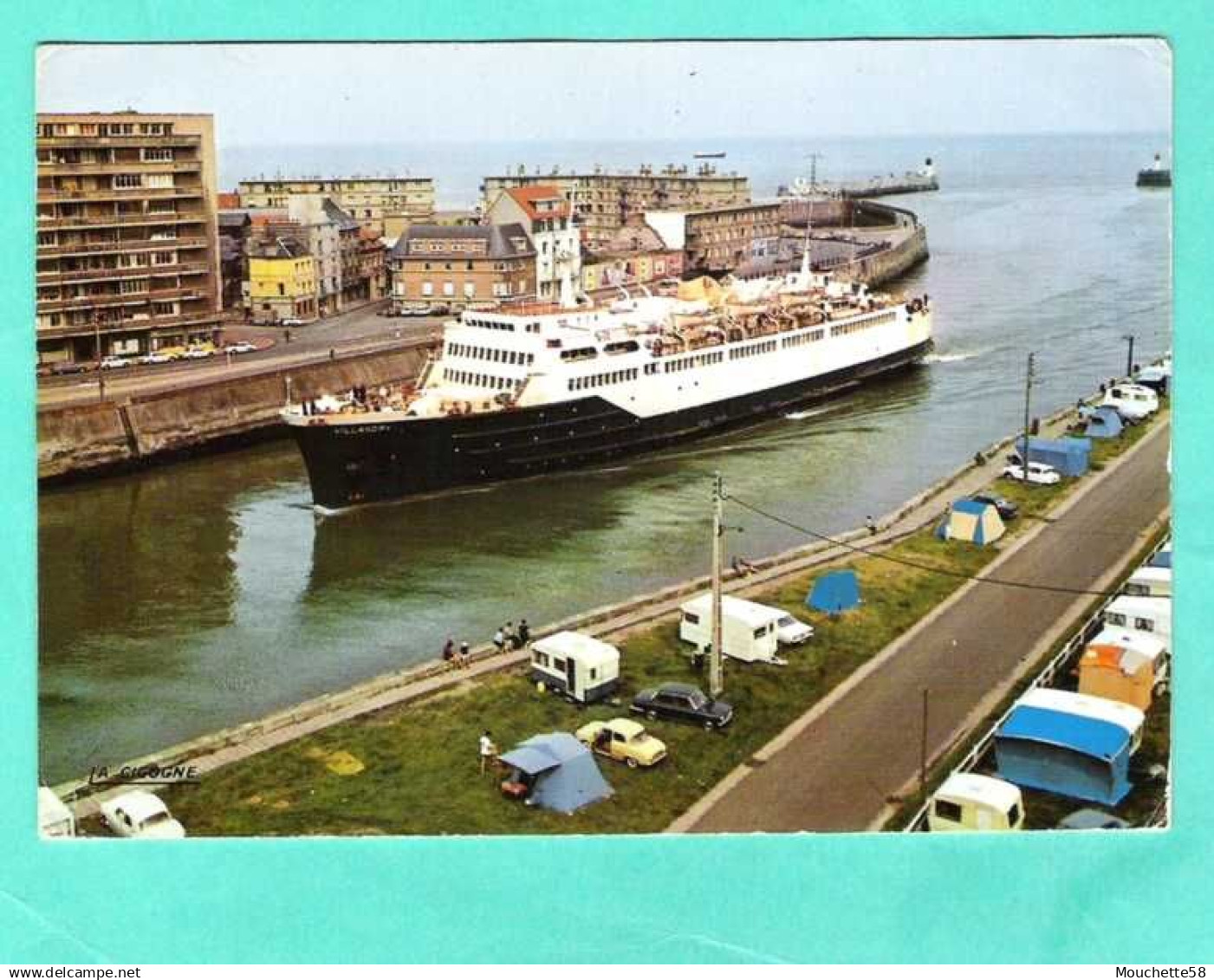 Dieppe Bateau Navire   Ferry Villandry Campeur - Dampfer