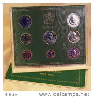 Vatican 2010 : Coffret BU Des 8 Pièces - Vaticaanstad