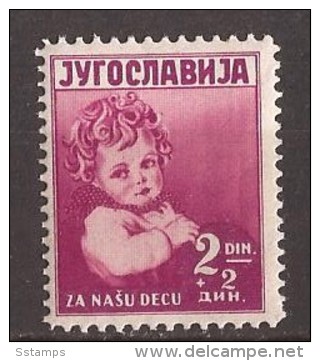 1938   350-53  KINDERHILFE  JUGOSLAVIJA JUGOSLAWIEN  MNH - Neufs