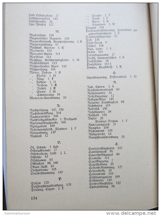 Luftfahrt-Lehrbücherei "Flugzeugführung" (Band 2) von 1940