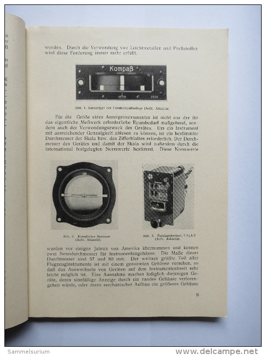 Luftfahrt-Lehrbücherei "Instrumentenkunde" (Band 17) Von 1940 - Technical