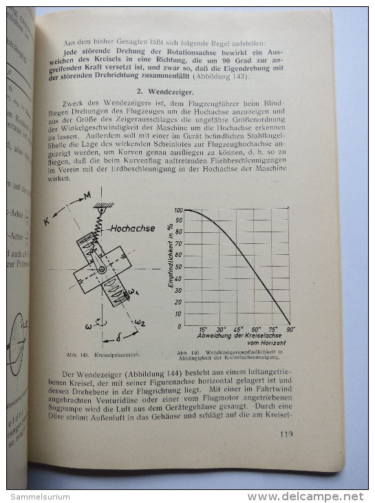 Luftfahrt-Lehrbücherei "Instrumentenkunde" (Band 17) von 1940