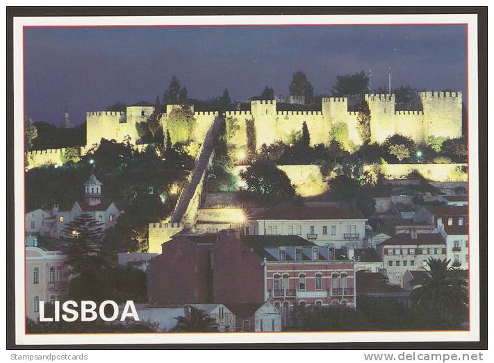 Portugal Lisbonne Château De Saint Georges Oiseau Entier Postal 273A Lisbon Saint George Castle Bird Postal Stationary - Ganzsachen