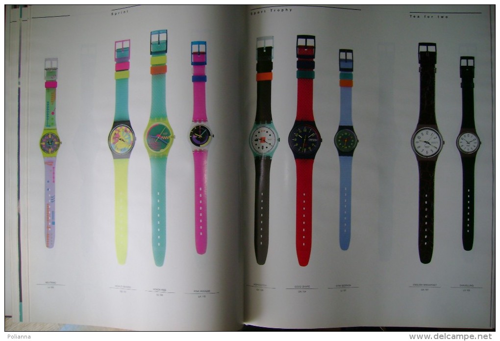 PCF/1 Catalogo OROLOGI SWATCH YOURSELF 1992/pop Swatch, Maxi, Chrono, Scuba, Automatic E Twin Phone - Watches: Modern