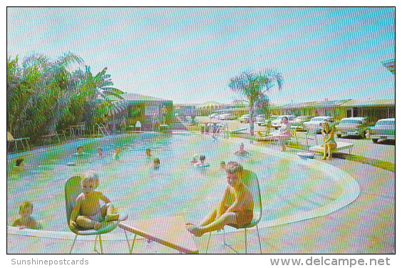 Texas Houston Sun Valley Motor Hotel Swimming Pool - Houston