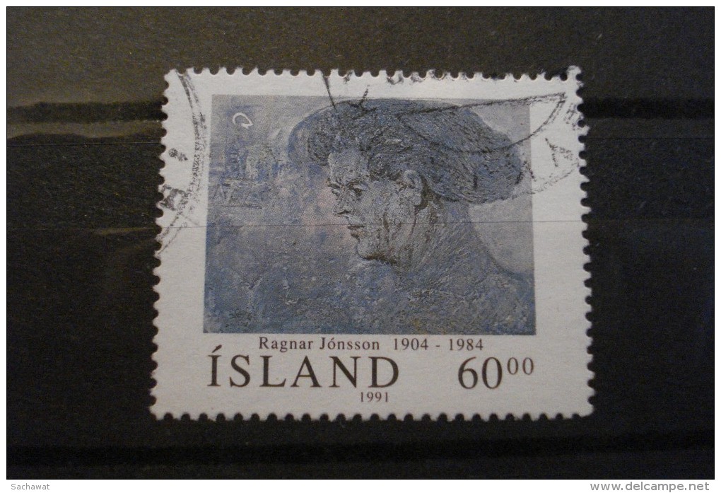 Islande - Année 1991 - Ragnar Jonsson, Entrepreneur - Y.T. 704  - Oblitéré - Used - Gestempeld. - Used Stamps