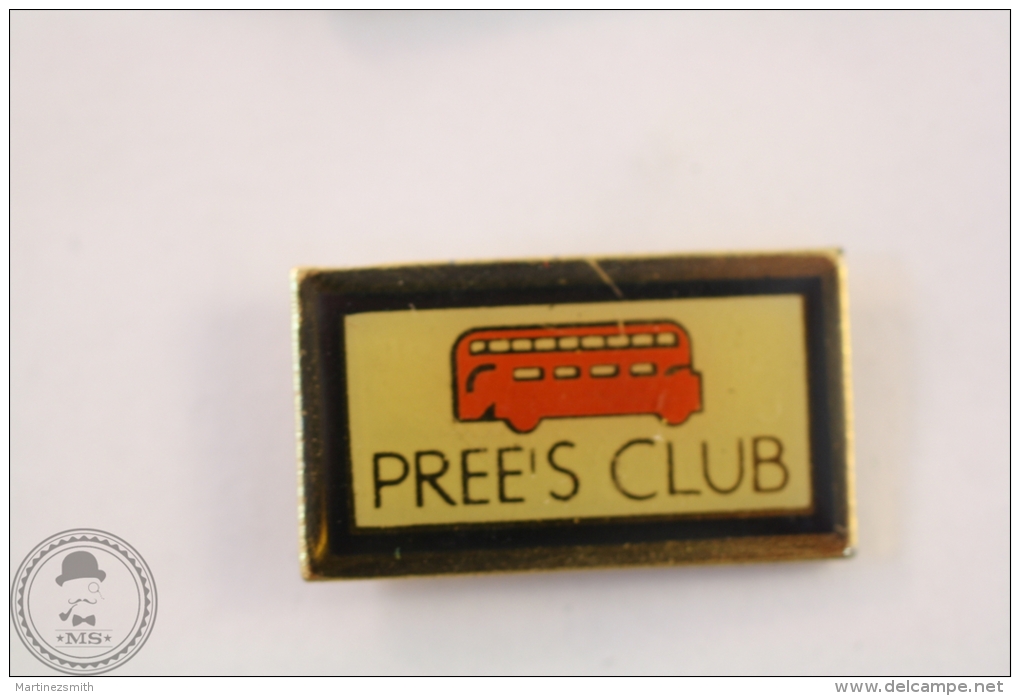 Pree´s Club - Bus Pin Badge #PLS - Transportation