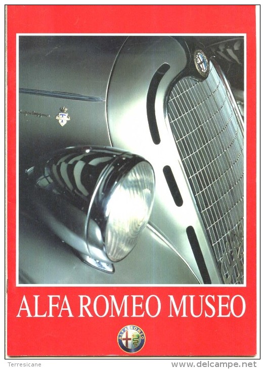 X VITTORIO FANO ALFA ROMEO MUSEO TESTO ITALIANO / INGLESE - Motoren