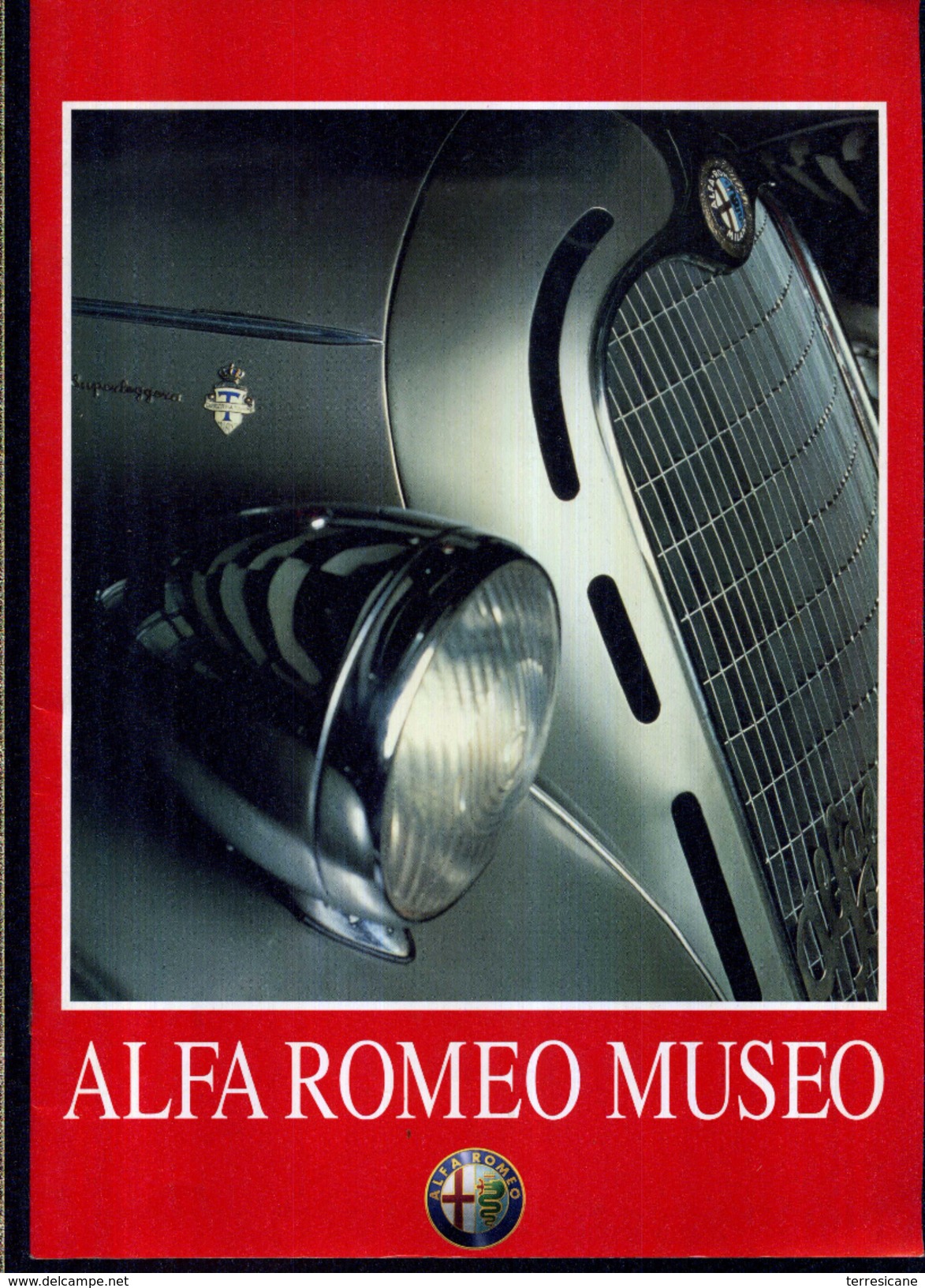 X VITTORIO FANO ALFA ROMEO MUSEO TESTO ITALIANO / INGLESE - Motori