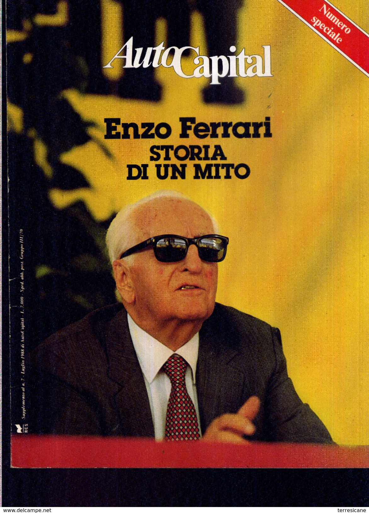 X ENZO FERRARI STORIA DI UN MITO NUMERO SPECIALE AUTOCAPITAL - Motoren