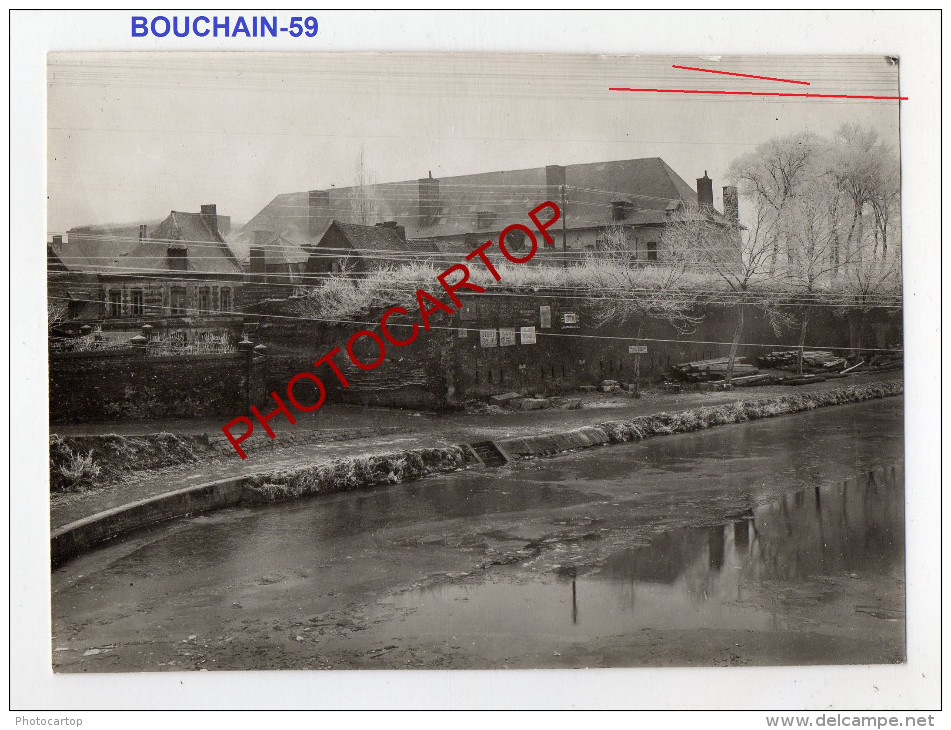 BOUCHAIN-Grosse Photo Allemande-Guerre 14-18-1WK-FRANCE-FRANKREI CH-59- - Bouchain