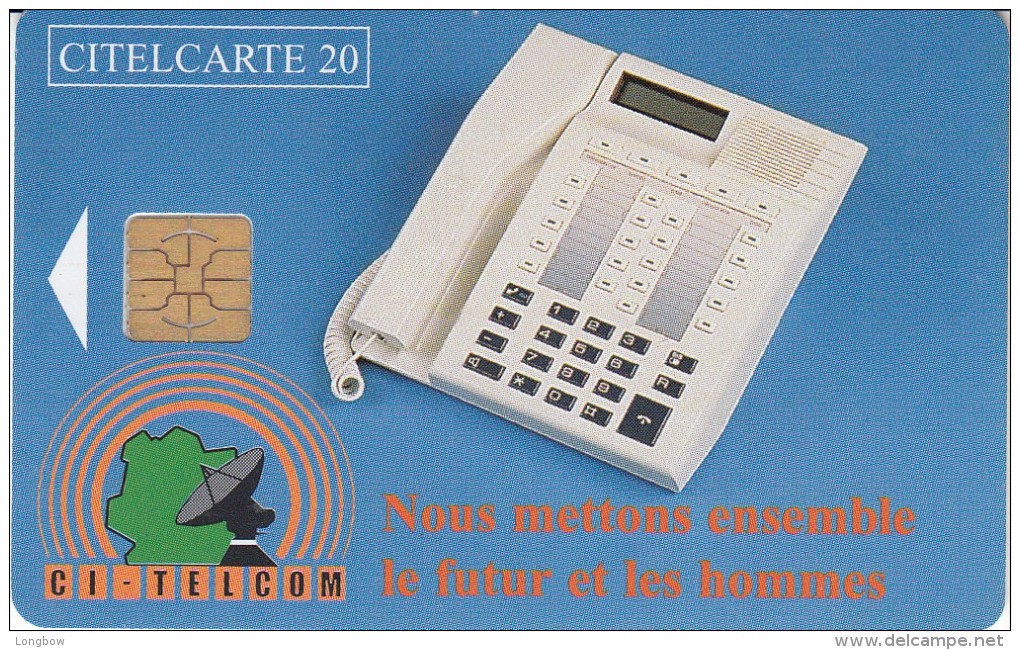 IVORY COAST - 19 - TELEPHONE - Côte D'Ivoire