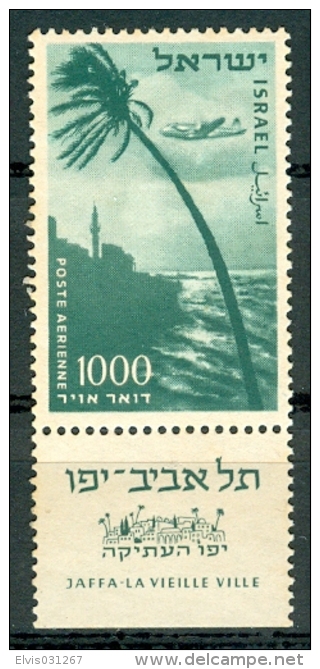 Israel - 1952, Michel/Philex No. : 86, - MNH - No Gum - Full Tab - *** - Oblitérés (avec Tabs)