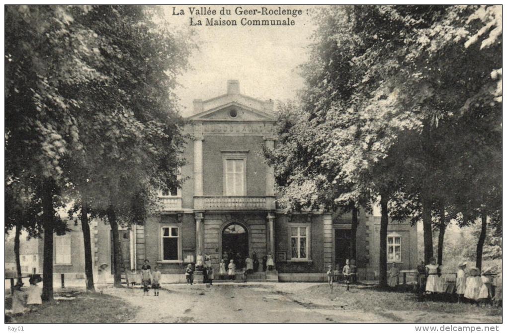 BELGIQUE - LIEGE - BASSENGE - ROCLENGE - La Vallée Du Geer - La Maison Communale. - Bassenge
