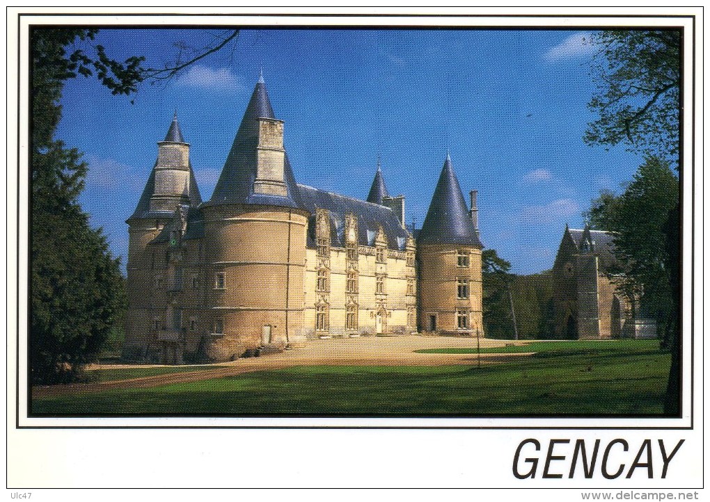 - 86 - GENCAY (Vienne) - Château De La Roche Et Chapelle. Musée De L'Ordre De Malte (Visites) - - Gencay