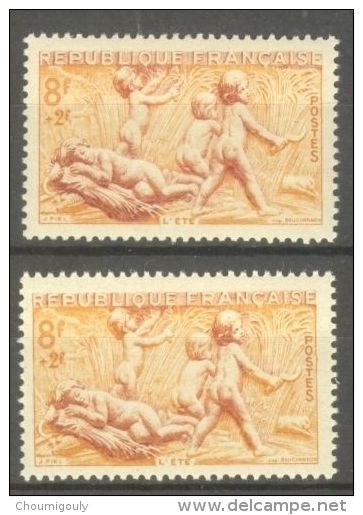 FRANCE STAMP TIMBRE N° 860 \" BAS-RELIEF L'ETE, 2 COULEURS \" NEUFS Xx TTB - Sonstige & Ohne Zuordnung