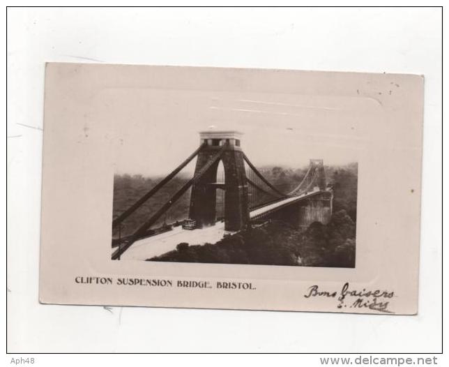 Cpa De Bristol Clifton Suspension Bridge - Bristol