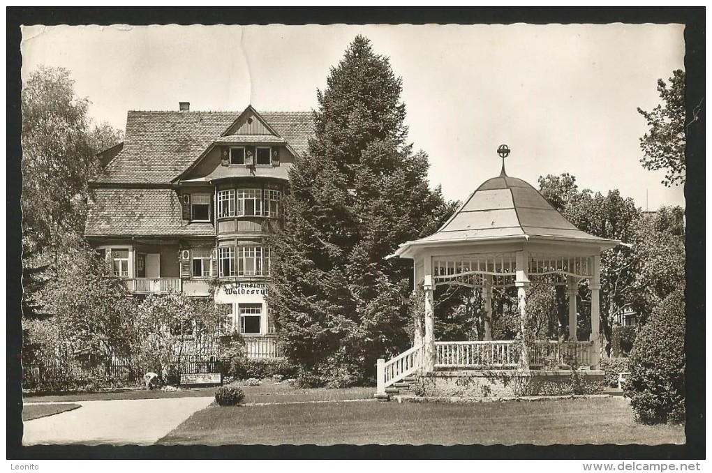 KÖNIGSFELD Schwarzwald Pension WALDESRUHE Villingen-Schwenningen 1963 - Villingen - Schwenningen