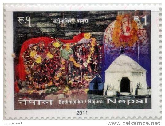 NEPAL RELIGIOUS PLACE SERIES 10 STAMP MINT SET NEPAL 2011 MINT MNH