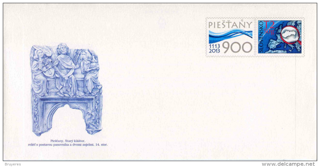 Entier Postal De 2013 Sur Enveloppe Illustrée - Buste
