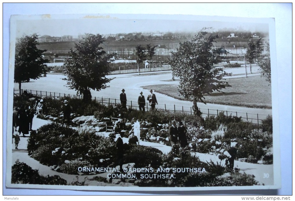 Southsea - Ornamental Gardens And Southsea Common - Altri & Non Classificati