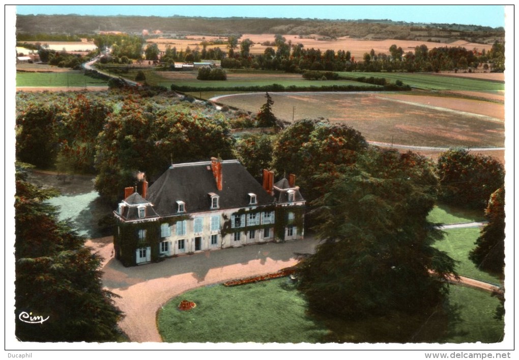 DISSAY SOUS COURCILLON VUE AERIENNE DU CHATEAU DE BONLIEU - Autres & Non Classés