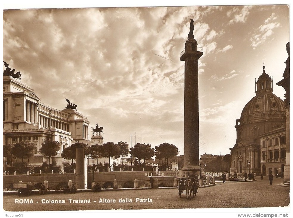 CT--N--1260--   ROMA-COLONNA TRAIANA - ALTARE DELLA PATRIA - Altare Della Patria