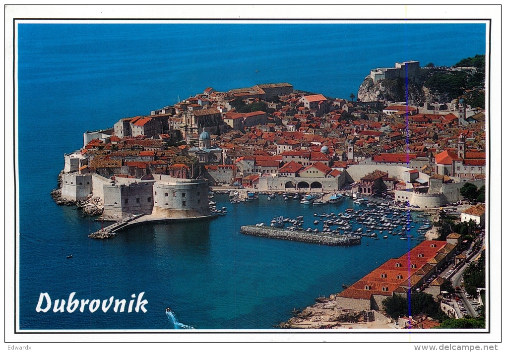 Dubrovnik, Croatia Postcard Used Posted To UK 2006 Stamp - Croatia