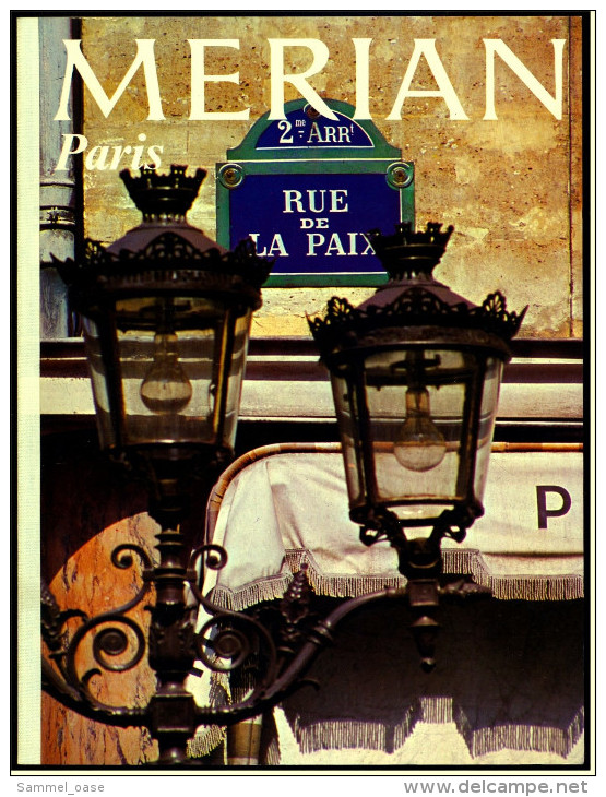 Merian Illustrierte Paris , Alte Bilder 1969  -  Die Jugend Die Es Gibt Und Nicht Gibt  -  Quartier Latin - Reise & Fun