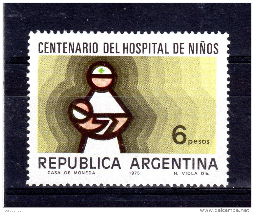 ARGENTINA - 1975 - Children’s Hospital, Centenary - Sc 1083 - VF MNH - Neufs