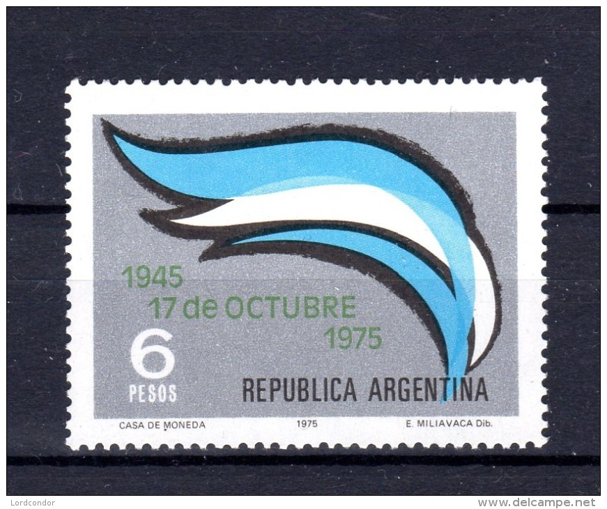 ARGENTINA - 1975 - Loyalty Day, 30th Anniv Of Pres. Peron Accession To Power - Sc 1075 - VF MNH - Ungebraucht