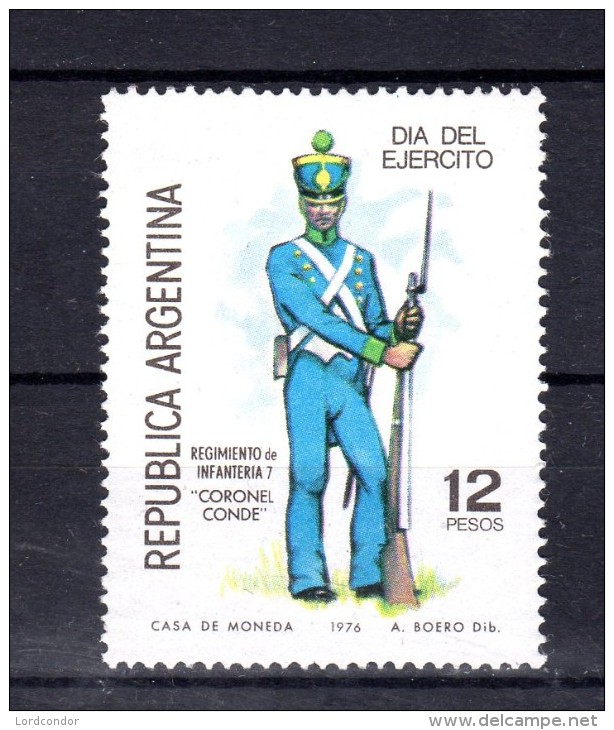 ARGENTINA - 1976 - Army Day, Soldier - Sc 1133 -  VF MNH - Neufs