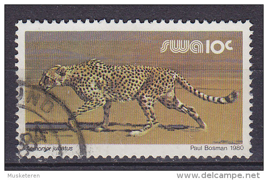 South West Africa 191980 Mi. 485 X   10 C Gepard - Namibie (1990- ...)