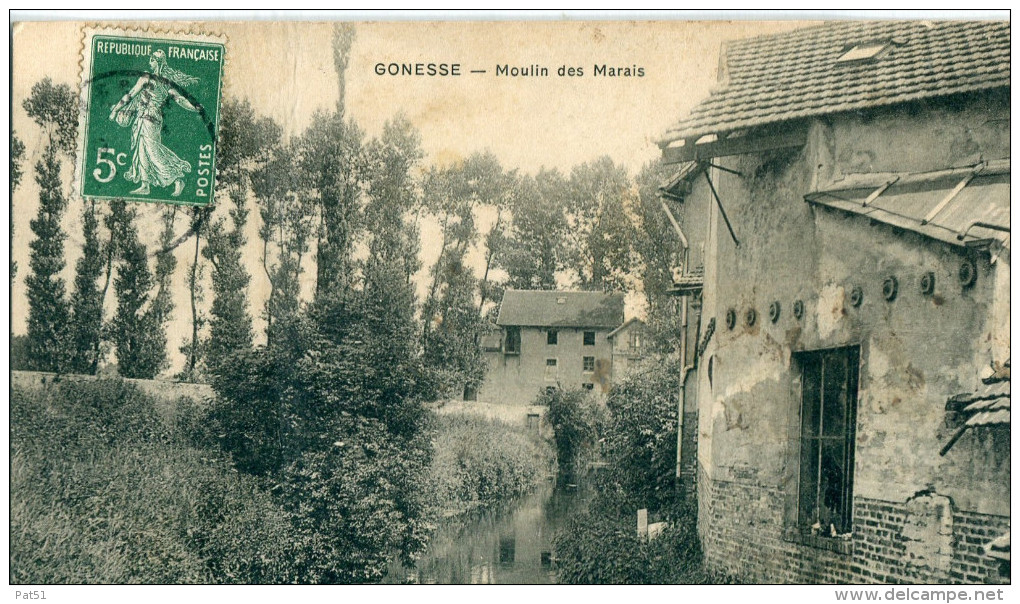 95 - Gonesse : Moulin Des Marais - Gonesse