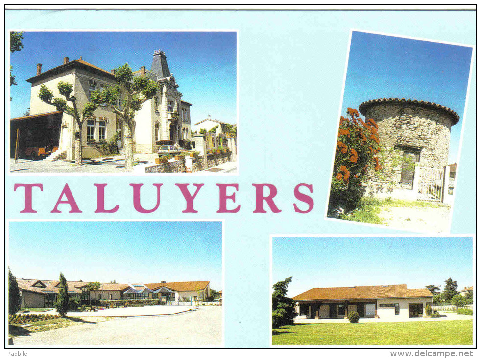 Carte Postale 69. Taluyers   Trés Beau Plan - Autres & Non Classés