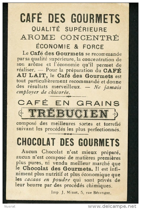 Chocolat Des Gourmets, Chromo Lith. J. Minot, Le Mariage, Personnages En Costumes - Autres & Non Classés