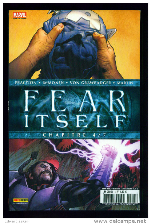 FEAR ITSELF N°4 - Panini Comics - Février 2012 - Très Bon état - Marvel France
