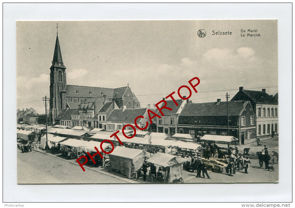 De MARKT-Le Marche-Commerce-ZELZATE-SELZAETE-BELGIEN-Flandern- - Eeklo