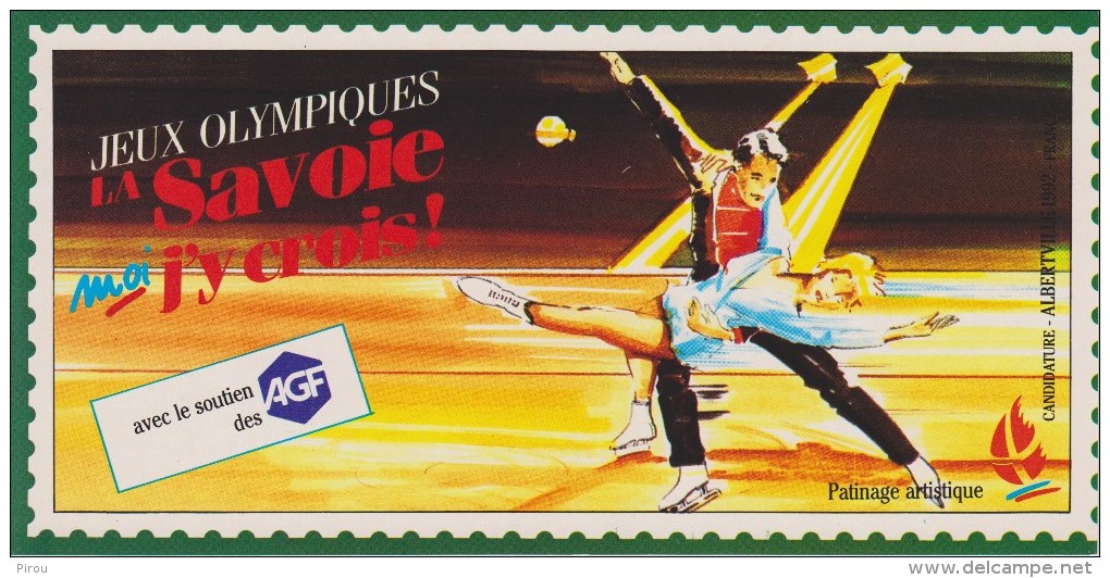 JEUX  OLYMPIQUES D'ALBERTVILLE 1992 : PATINAGE ARTISTIQUE - Jeux Olympiques