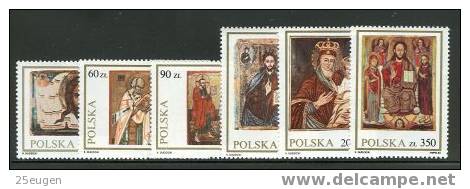 POLAND 1989 IKONS SET MNH - Religion