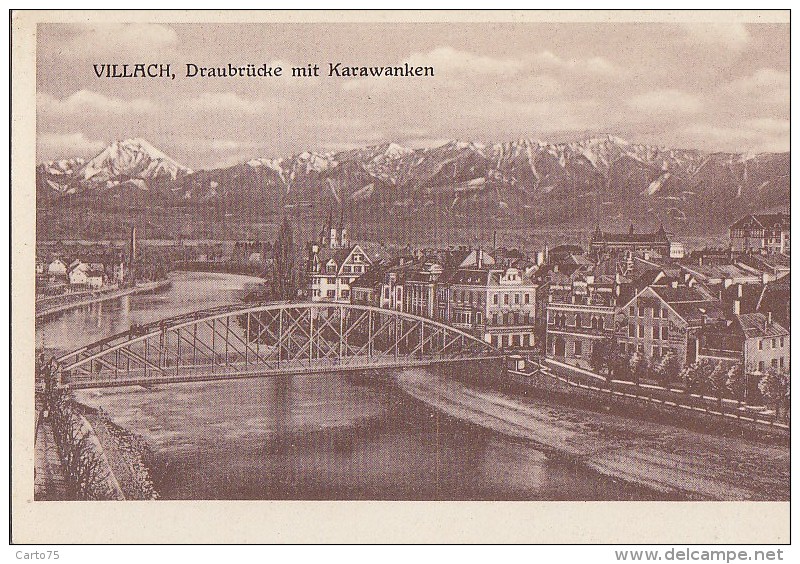 Autriche - Villach - Panorama Pont - Villach