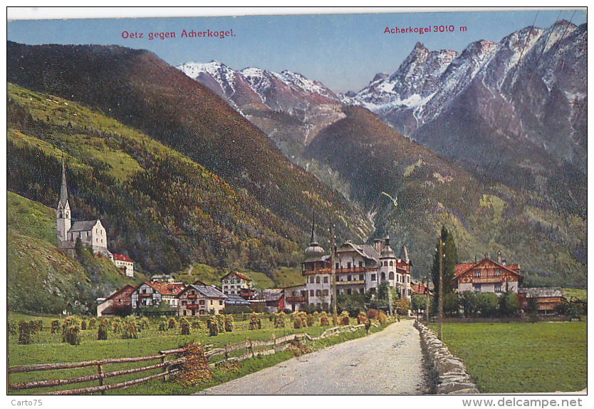 Autriche - Oetz Gegen Acherkogel  - Panorama - Oetz