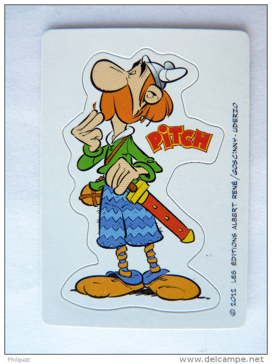 MAGNET ASTERIX  - 2012 - PITCH - JOLITORAX - Objetos Publicitarios