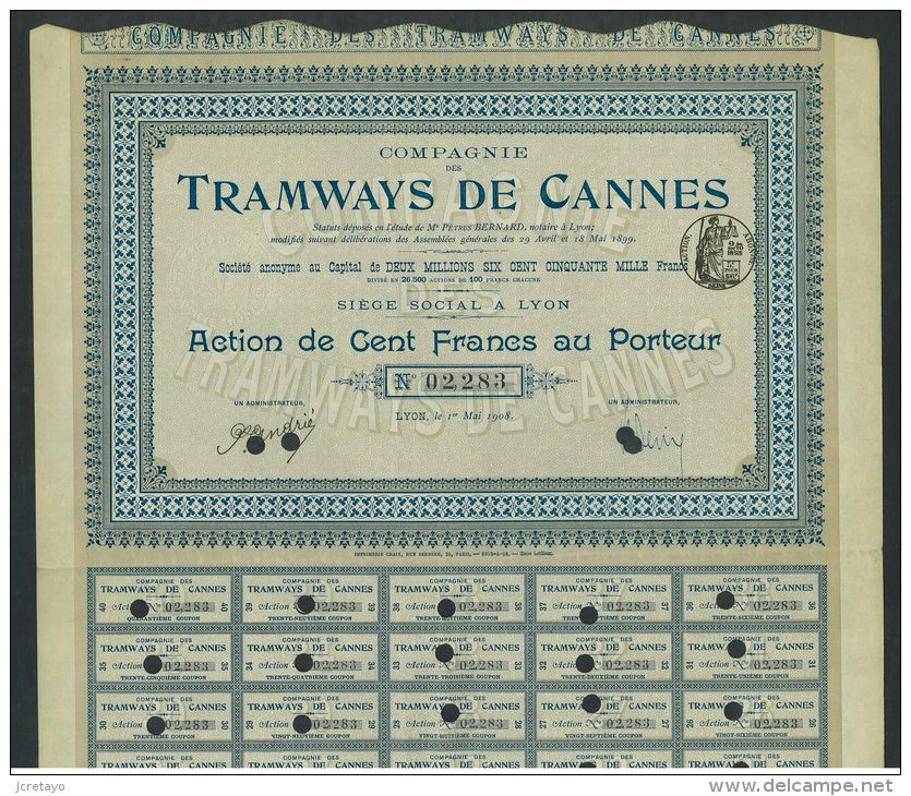 Tramways De Cannes - Railway & Tramway